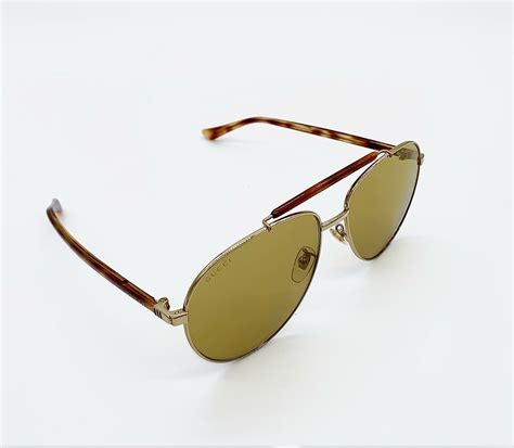 gucci aviator sunglasses gg0014s-002|gucci aviator sunglasses for women.